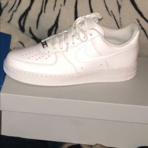 White Air Force shoes